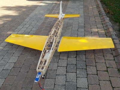 le fuselage a été assemblé sur un chantier spécifique