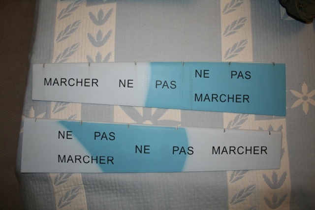 Volets d'origines, &quot;Marcher ne pas&quot;... et taille maxi !!!