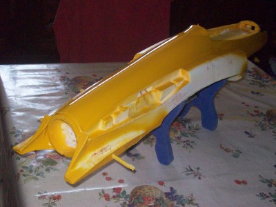 Ma version perso &quot;US NAVY&quot; en cours avec jaune dominant